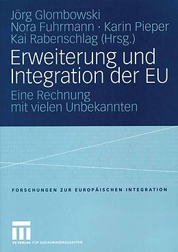 E-Book (pdf) Erweiterung und Integration der EU von 