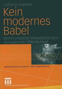 E-Book (pdf) Kein modernes Babel von Cathleen Kantner