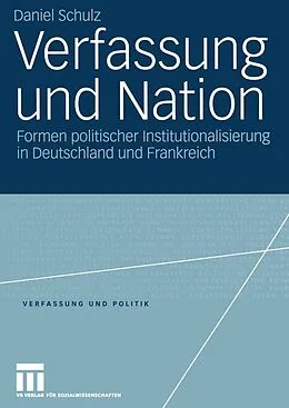 E-Book (pdf) Verfassung und Nation von Daniel Schulz