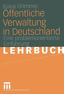 E-Book (pdf) Öffentliche Verwaltung in Deutschland von Klaus Grimmer