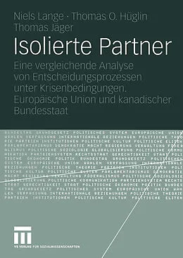 E-Book (pdf) Isolierte Partner von Niels Lange, Thomas O. Hüglin, Thomas Jäger