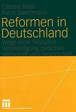 E-Book (pdf) Reformen in Deutschland von Claudia Mast, Klaus Spachmann