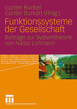 E-Book (pdf) Funktionssysteme der Gesellschaft von 
