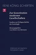 E-Book (pdf) Zur Konstitution moderner Gesellschaften von 