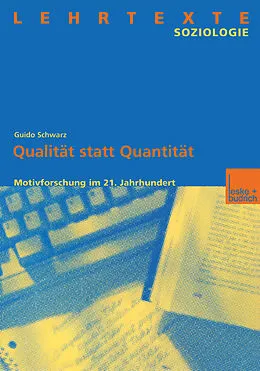 E-Book (pdf) Qualität statt Quantität von Guido Schwarz