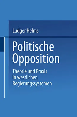 E-Book (pdf) Politische Opposition von Ludger Helms