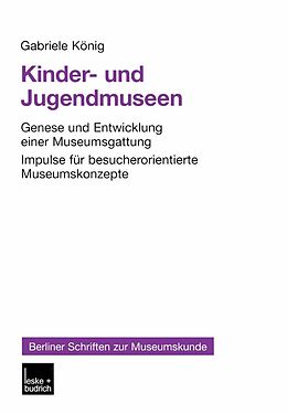 E-Book (pdf) Kinder- und Jugendmuseen von Gabriele König