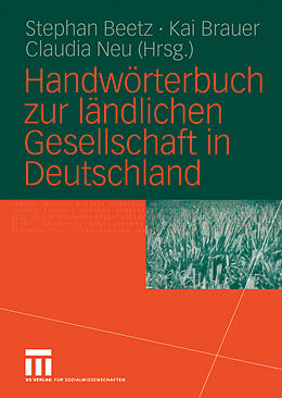 E-Book (pdf) Handwörterbuch zur ländlichen Gesellschaft in Deutschland von 