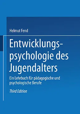 E-Book (pdf) Entwicklungspsychologie des Jugendalters von Helmut Fend