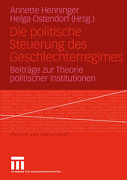 E-Book (pdf) Die politische Steuerung des Geschlechterregimes von 