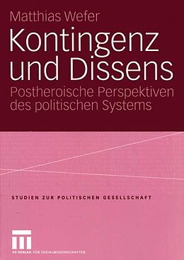 E-Book (pdf) Kontingenz und Dissens von Matthias Wefer