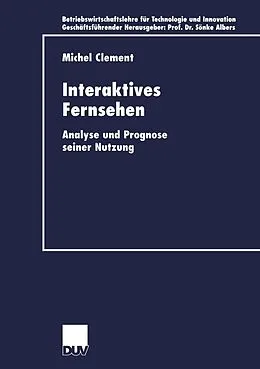 E-Book (pdf) Interaktives Fernsehen von Michel Clement