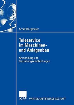 E-Book (pdf) Teleservice im Maschinen- und Anlagenbau von Arndt Borgmeier