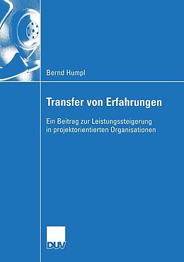 E-Book (pdf) Transfer von Erfahrungen von Bernd Humpl