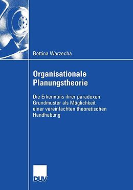 E-Book (pdf) Organisationale Planungstheorie von Bettina Warzecha