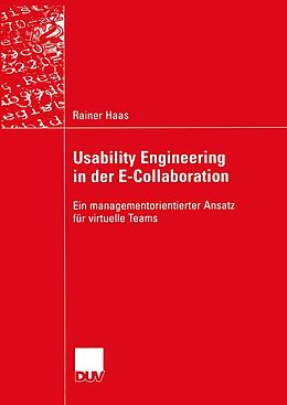 E-Book (pdf) Usability Engineering in der E-Collaboration von Rainer Haas