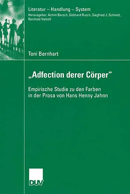 E-Book (pdf) Adfection derer Cörper von Toni Bernhart