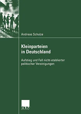 E-Book (pdf) Kleinparteien in Deutschland von Andreas Schulze