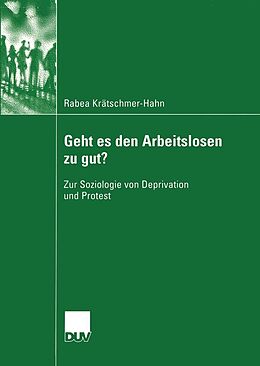 E-Book (pdf) Geht es den Arbeitslosen zu gut? von Rabea Krätschmer-Hahn