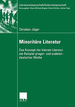 E-Book (pdf) Minoritäre Literatur von Christian Jäger