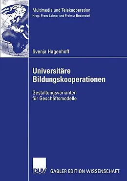 E-Book (pdf) Universitäre Bildungskooperationen von Svenja Hagenhoff