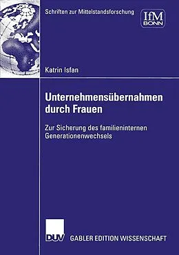 E-Book (pdf) Unternehmensübernahmen durch Frauen von Katrin Isfan