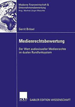 E-Book (pdf) Medienrechtsbewertung von Gerrit Brösel