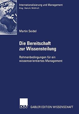 E-Book (pdf) Die Bereitschaft zur Wissensteilung von Martin Seidel