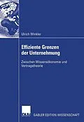 E-Book (pdf) Effiziente Grenzen der Unternehmung von Ulrich Winkler