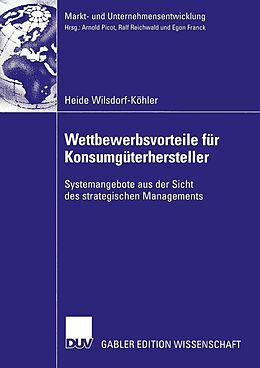 E-Book (pdf) Wettbewerbsvorteile für Konsumgüterhersteller von Heide Wilsdorf-Köhler