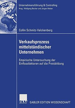 E-Book (pdf) Verkaufsprozess mittelständischer Unternehmen von Collin Schmitz-Valckenberg