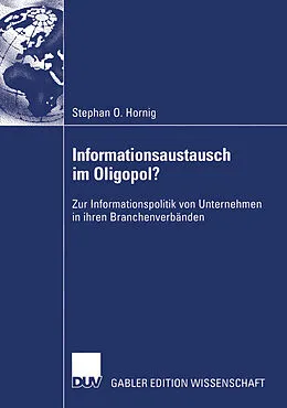 E-Book (pdf) Informationsaustausch im Oligopol? von Stephan O. Hornig