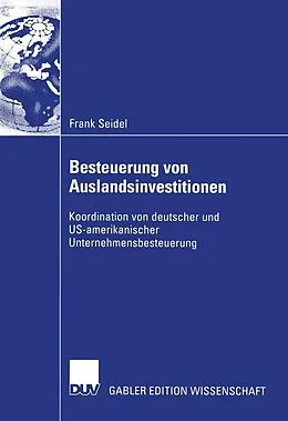 E-Book (pdf) Besteuerung von Auslandsinvestitionen von Frank Seidel