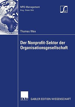 E-Book (pdf) Der Nonprofit-Sektor der Organisationsgesellschaft von Thomas Wex