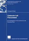 E-Book (pdf) Contractor-Led Procurement von Christoph Winter