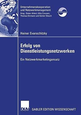E-Book (pdf) Erfolg von Dienstleistungsnetzwerken von Heiner Evanschitzky