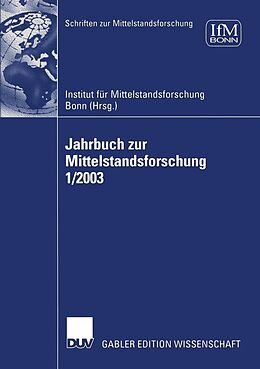 E-Book (pdf) Jahrbuch zur Mittelstandsforschung 1/2003 von 