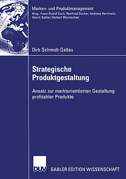 E-Book (pdf) Strategische Produktgestaltung von Dirk Schmidt-Gallas