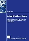 E-Book (pdf) Umbau Öffentlicher Dienste von Rainer Koch