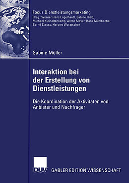 E-Book (pdf) Interaktion bei der Erstellung von Dienstleistungen von Sabine Möller