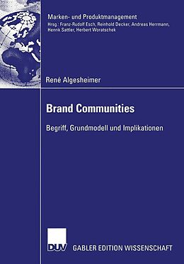 E-Book (pdf) Brand Communities von René Algesheimer