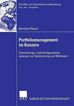 E-Book (pdf) Portfoliomanagement im Konzern von Bernhard Resch