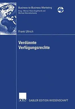 E-Book (pdf) Verdünnte Verfügungsrechte von Frank Ullrich