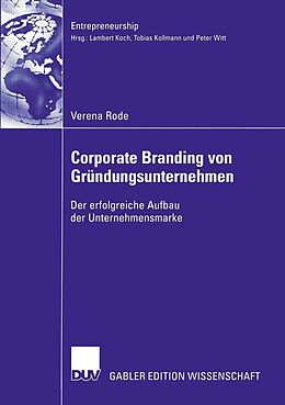 E-Book (pdf) Corporate Branding von Gründungsunternehmen von Verena Rode