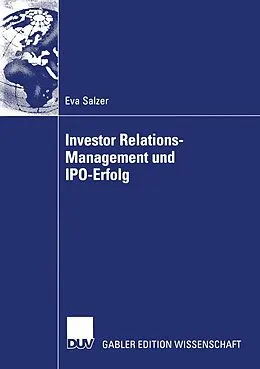 E-Book (pdf) Investor Relations-Management und IPO-Erfolg von Eva Salzer