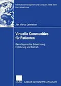 E-Book (pdf) Virtuelle Communities für Patienten von Jan Marco Leimeister