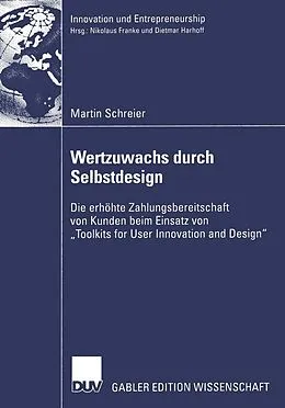 E-Book (pdf) Wertzuwachs durch Selbstdesign von Martin Schreier