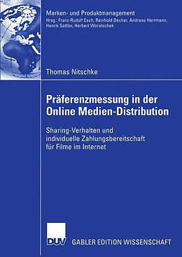 E-Book (pdf) Präferenzmessung in der Online Medien-Distribution von Thomas Nitschke