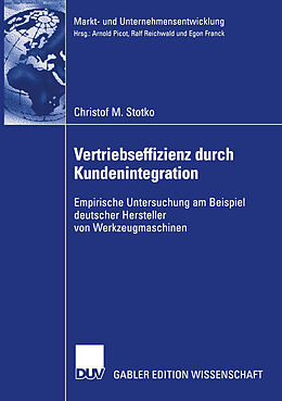 E-Book (pdf) Vertriebseffizienz durch Kundenintegration von Christof M. Stotko