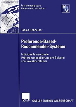 E-Book (pdf) Preference-Based-Recommender-Systeme von Tobias Schneider